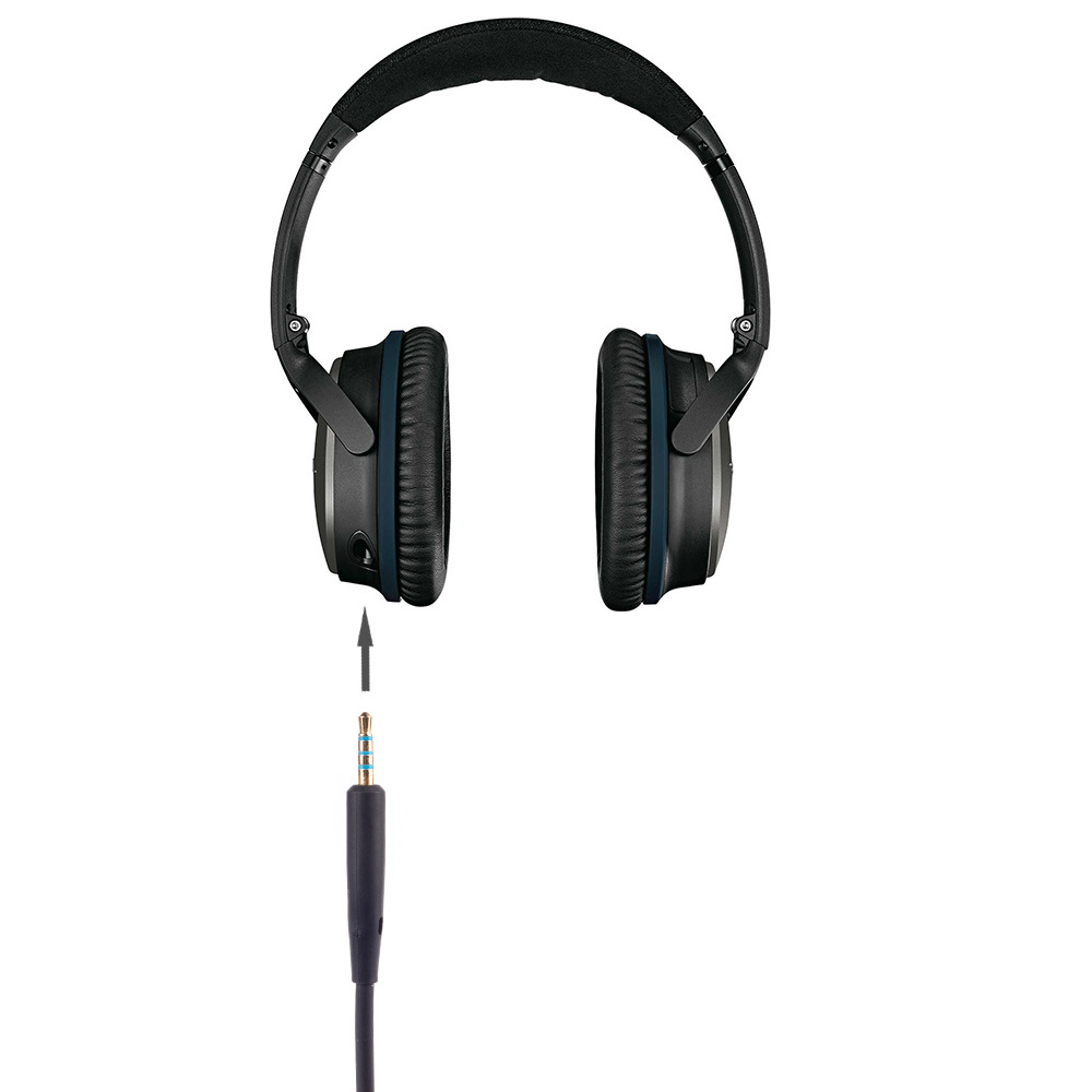 Сменные кабели от 2,5 мм до 3, – обзор и цена Bose Headphone Qc45